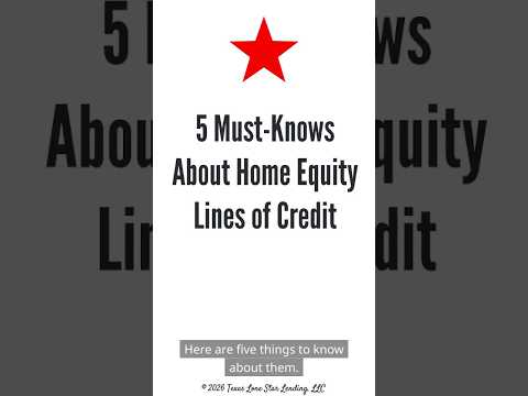 5 Must-Knows About Home Equity Lines of Credit thumbnail